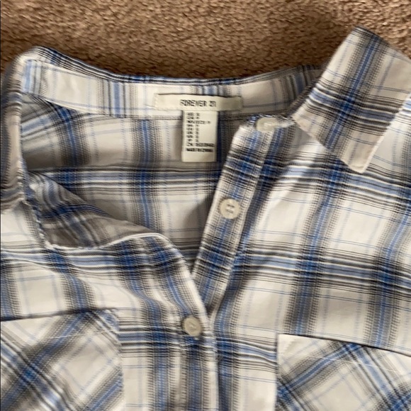 Plaid Button-Up - Picture 3 of 4